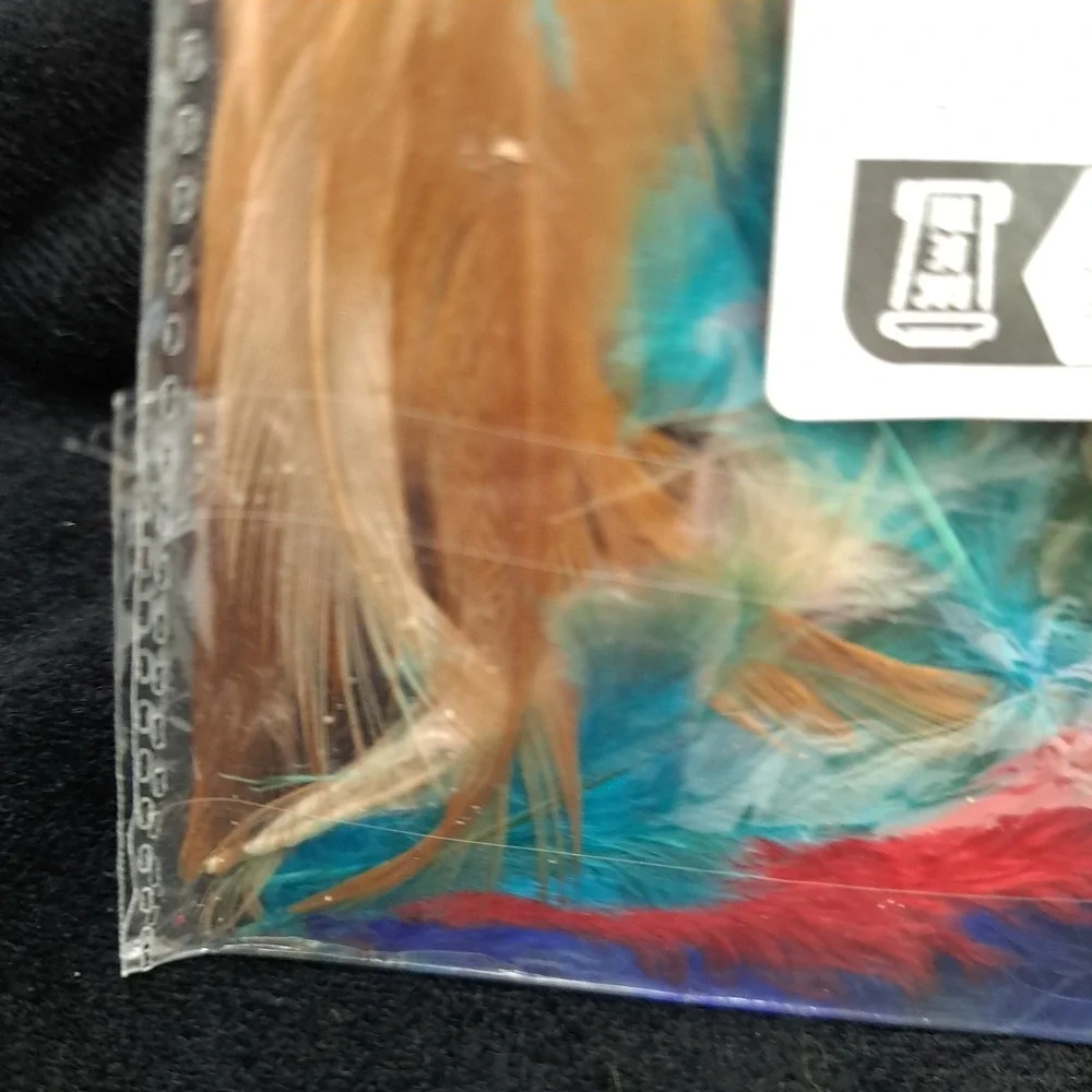 NIP 100pcs Pointed Chicken Feathers Colorful DIY Dream Catcher Craft Jewelry New